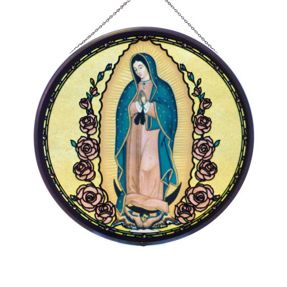 OUR LADY OF GUADALUPE STAINED GLASS